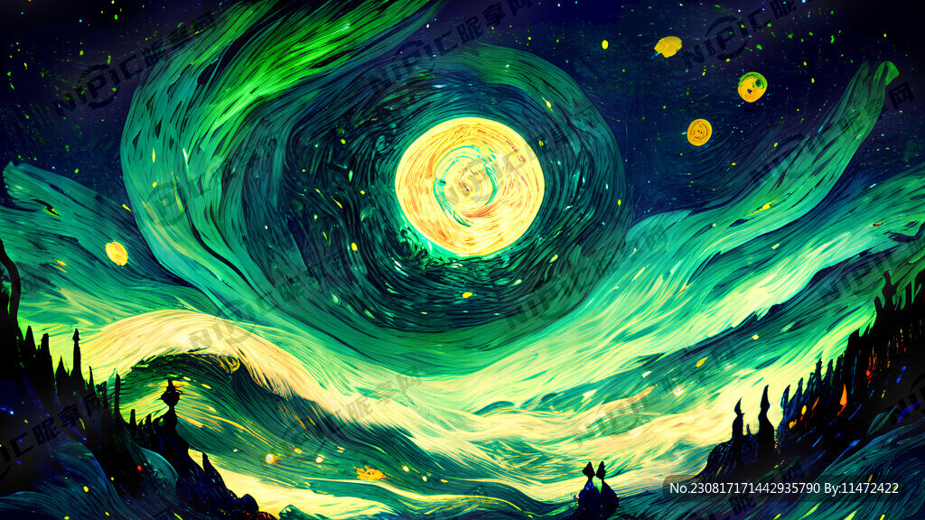 游戏梦幻唯美星空 超高清