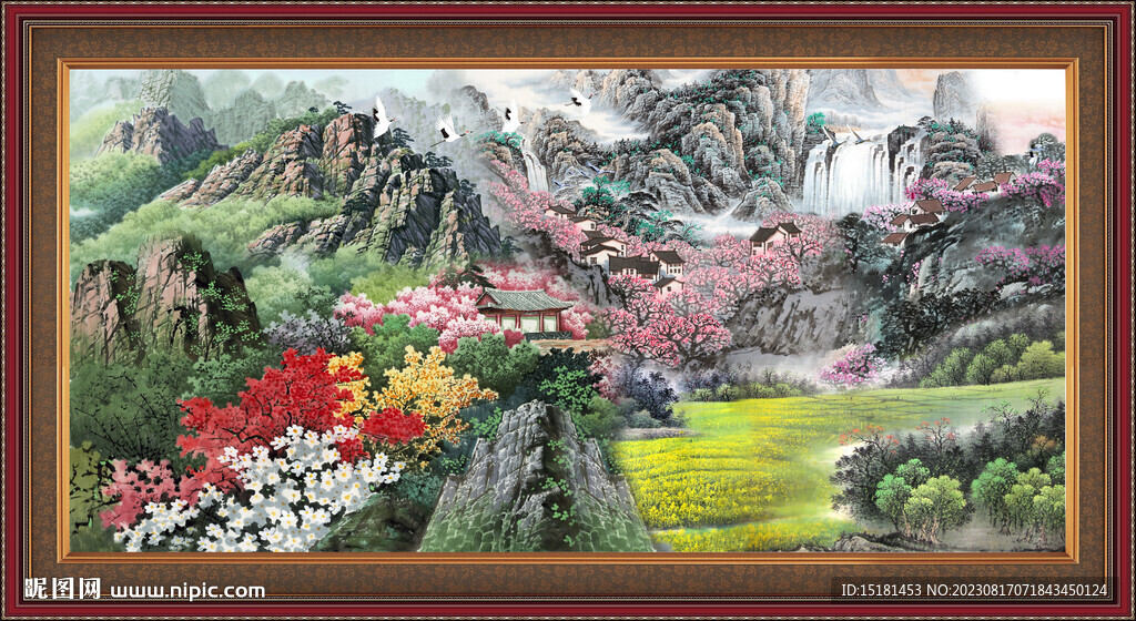 风景画 