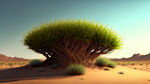 沙漠戈壁
小草