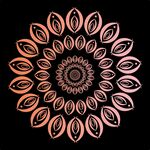 对称花纹