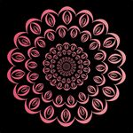 对称花纹