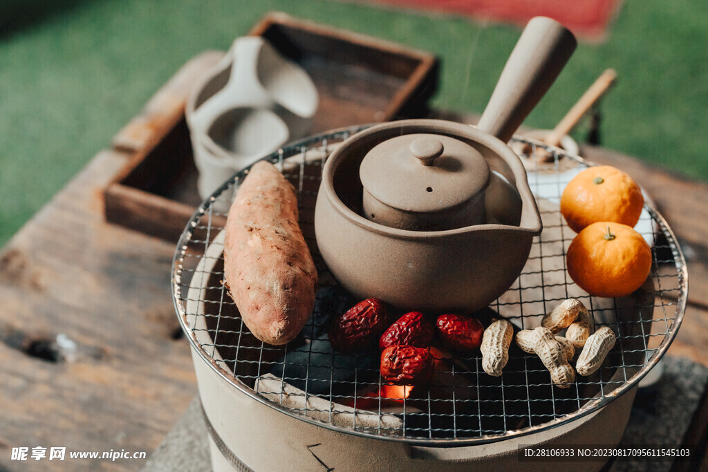 围炉煮茶