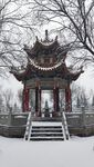 古建雪景