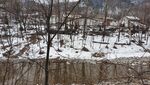 大山雪景 