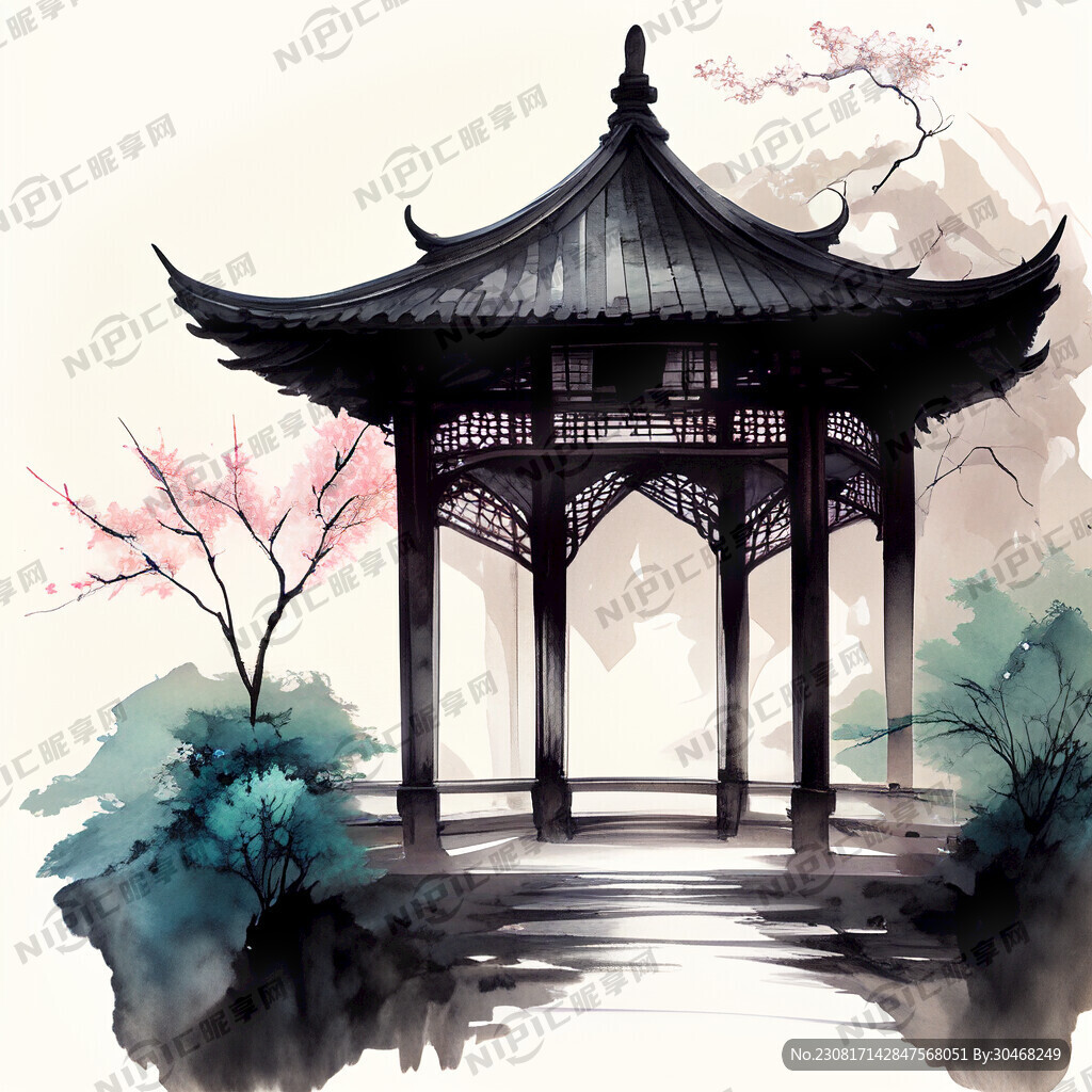 鹊渚廊桥