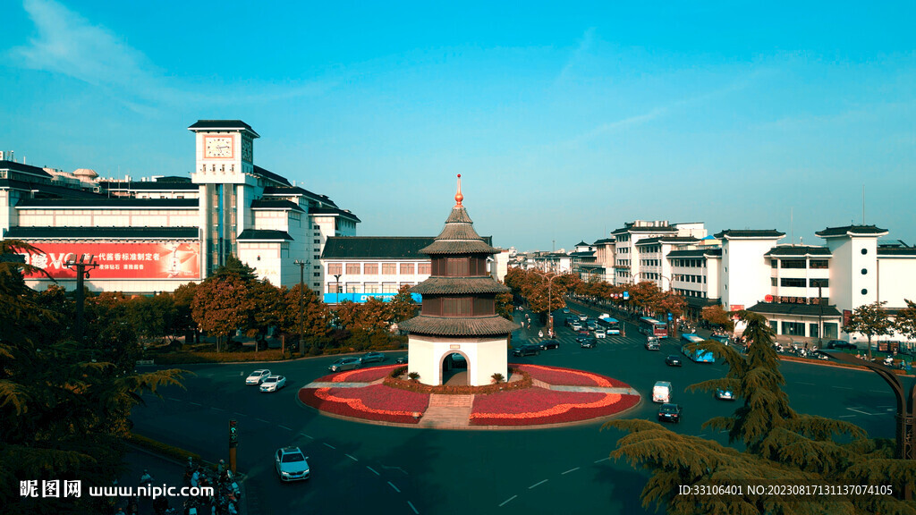 文昌阁古建筑与城市