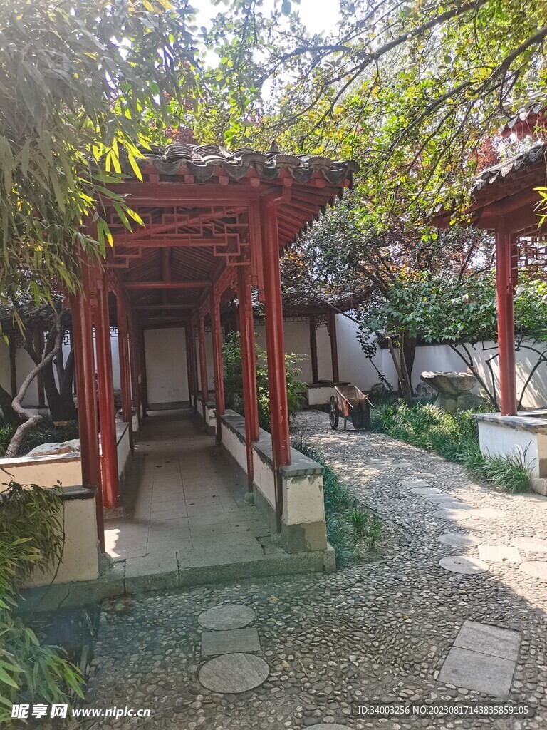 公园小亭子