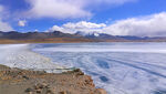 冬季湖景