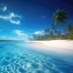 海滩风景  