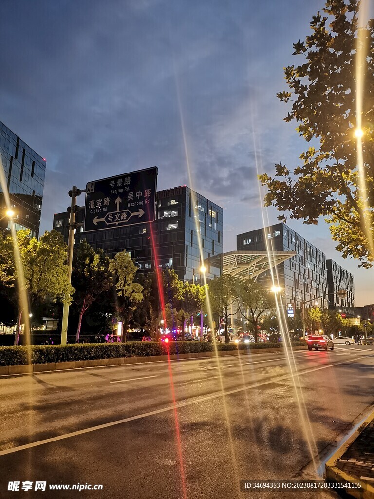 城市夜景 