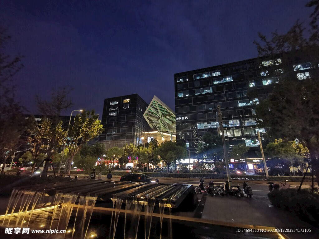 城市夜景 