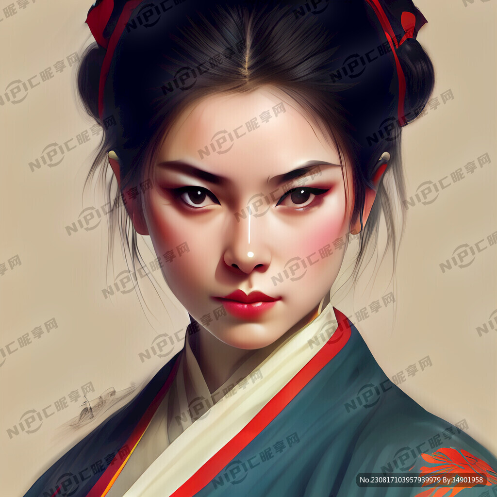 中国风 少女 侠客 古风着装