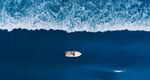 海浪帆船高清组合挂画装饰画