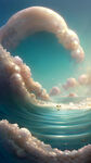 珍珠，大海，梦话场景