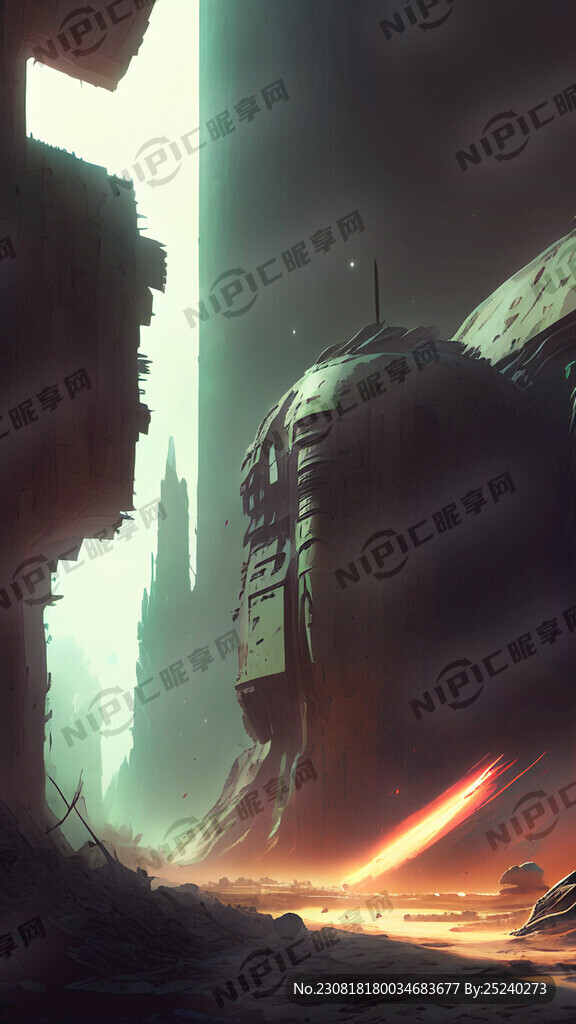 战争 废墟 恢宏叙事 赛博朋克