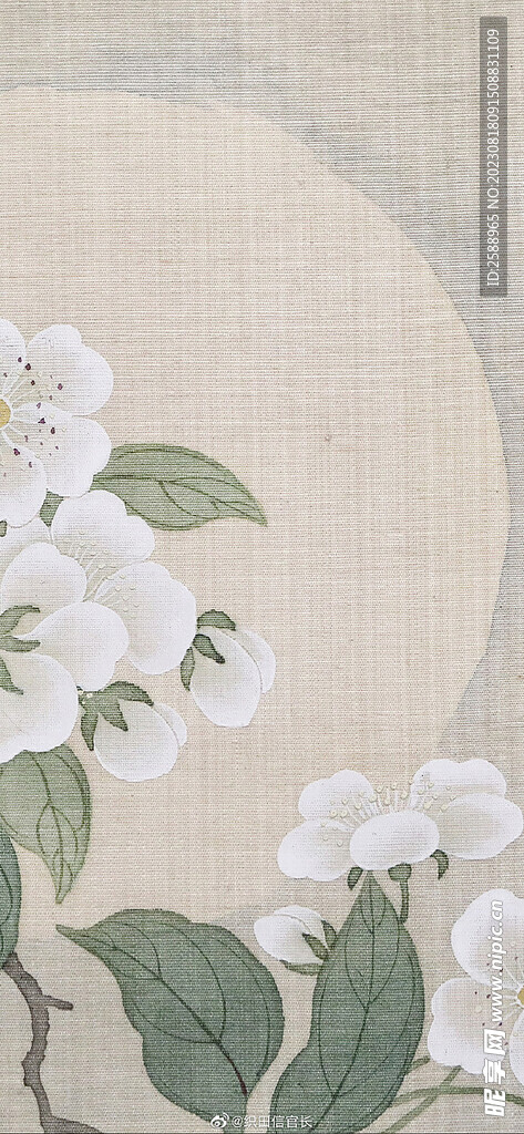 工笔画背景