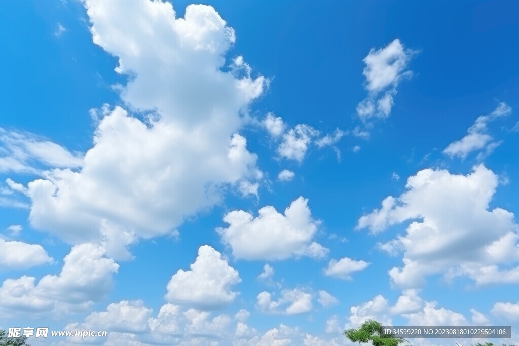 蓝天白云