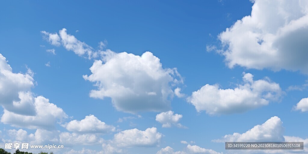 蓝天白云