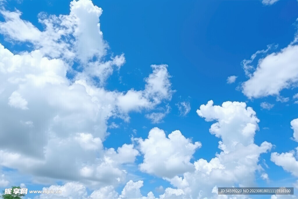 蓝天白云
