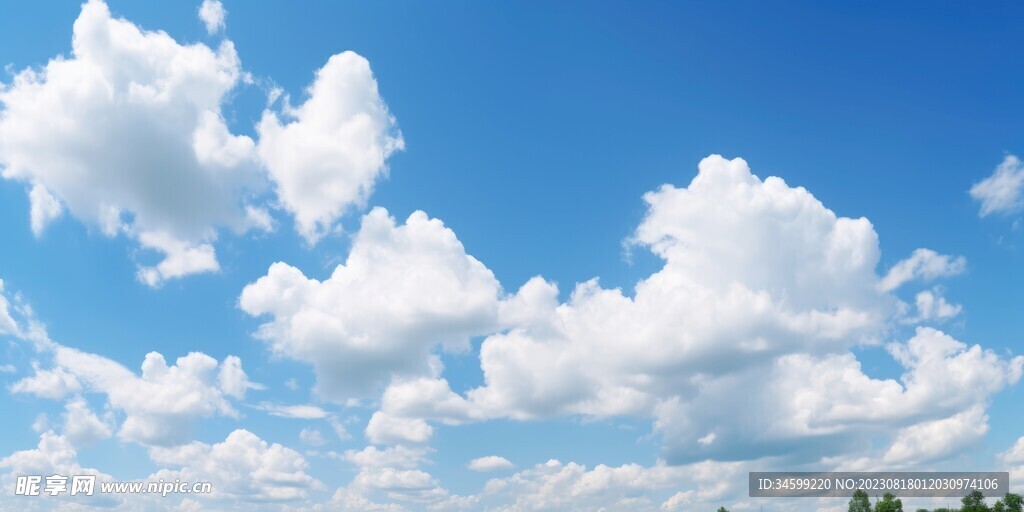 蓝天白云