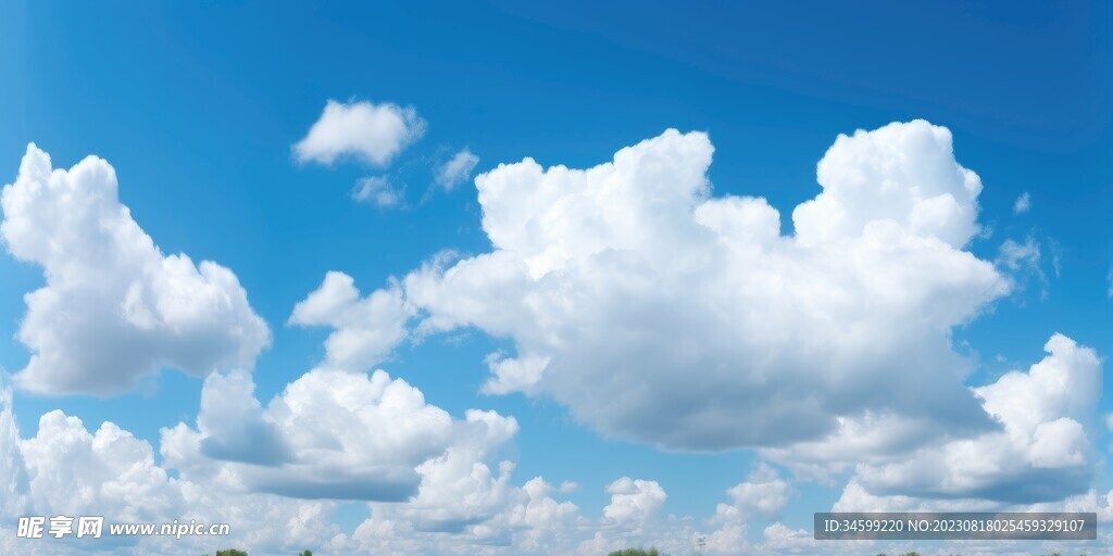蓝天白云