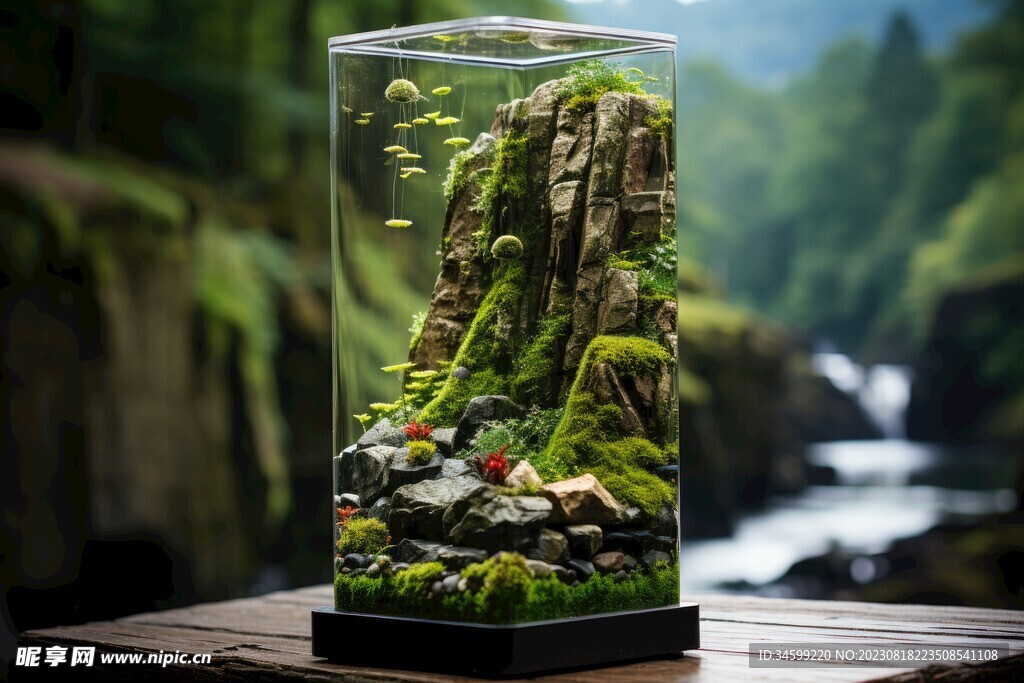 水草缸 