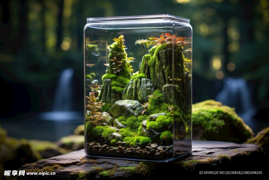 水草缸 
