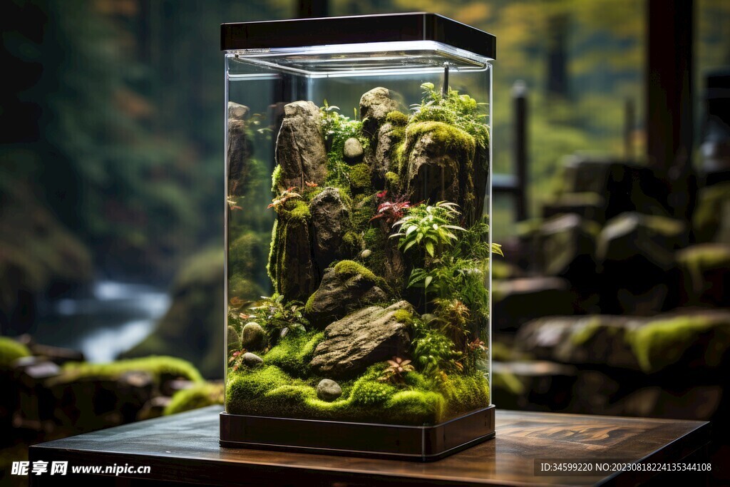 水草缸 