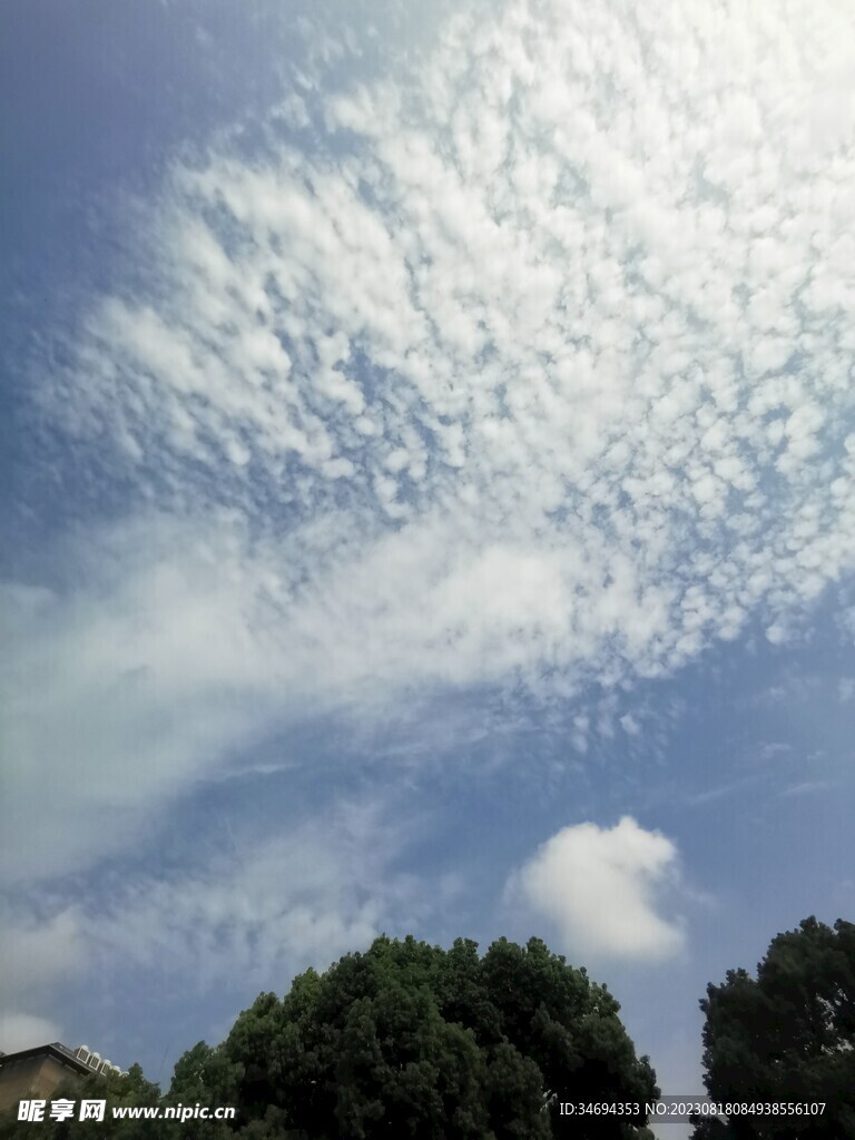 蓝天白云