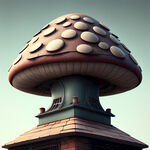 屋顶排风机蘑菇形