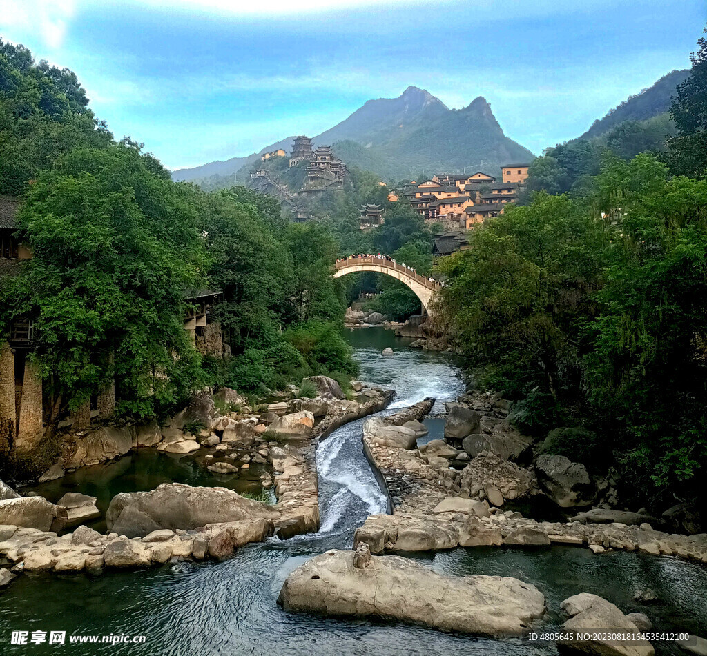 望仙谷风景图片