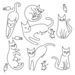 猫简笔画