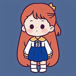 卡通Q版女孩