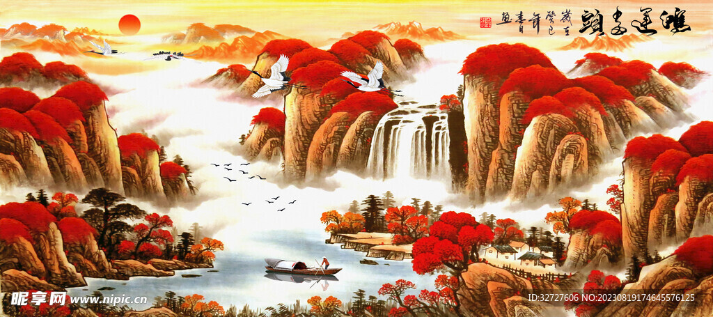 千里江山图