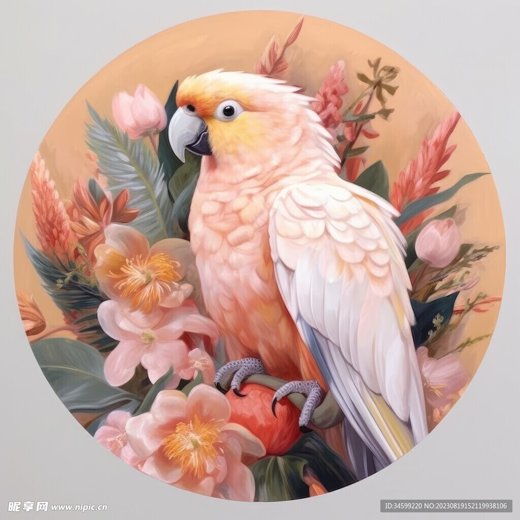 圆形装饰画 