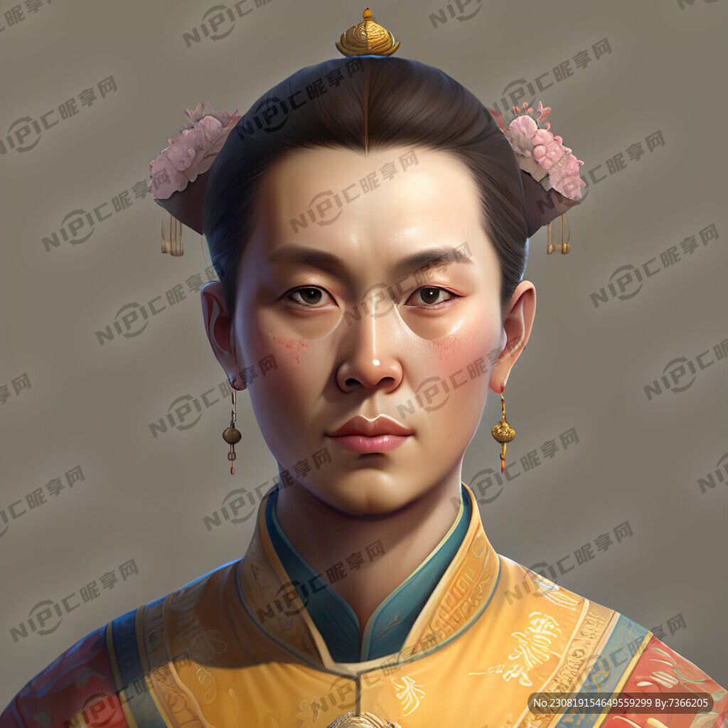 清朝人物头像