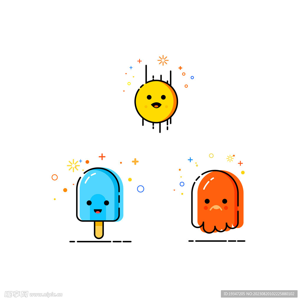 冰激凌插画