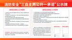 消防安全 三自主两公开 一承诺