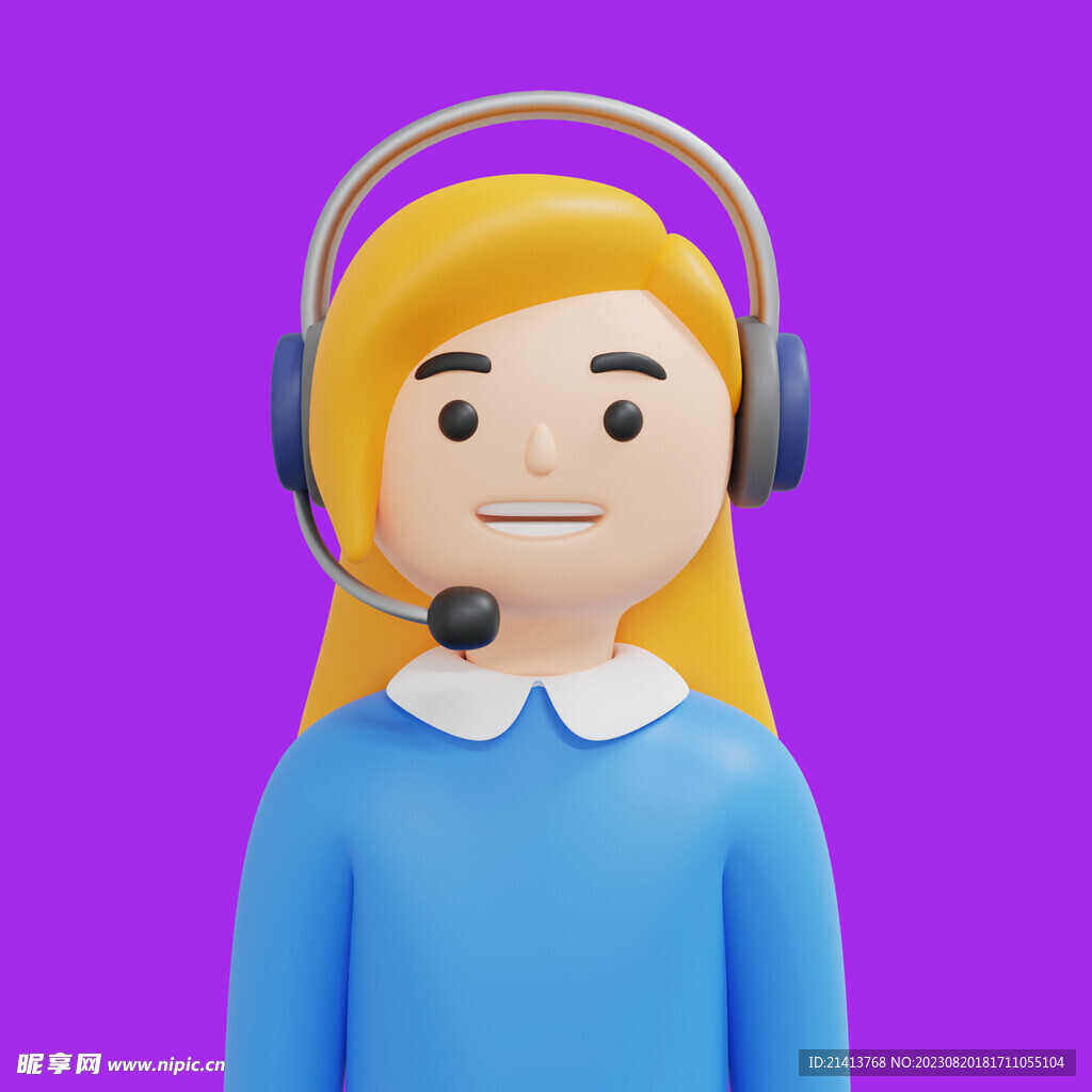 手绘女孩女人 