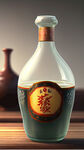 彝家白酒，玻璃瓶
