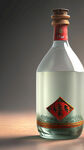 彝家白酒，玻璃瓶
