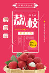 荔枝水果海报