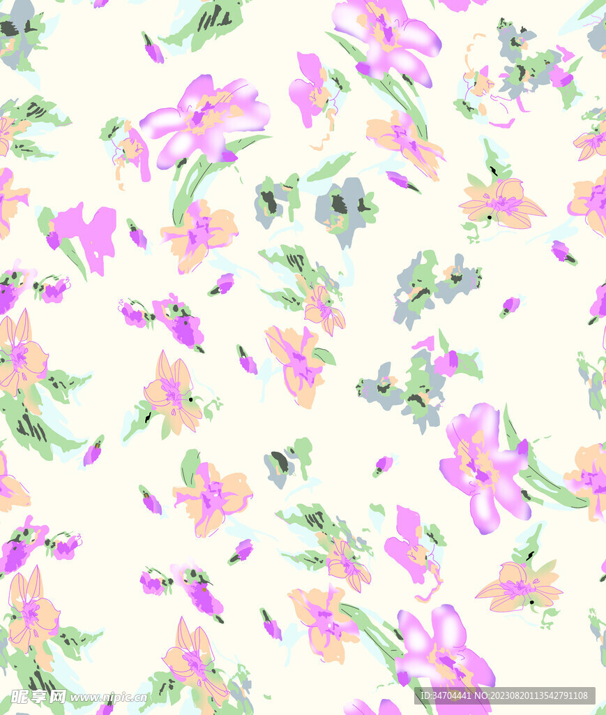 碎花