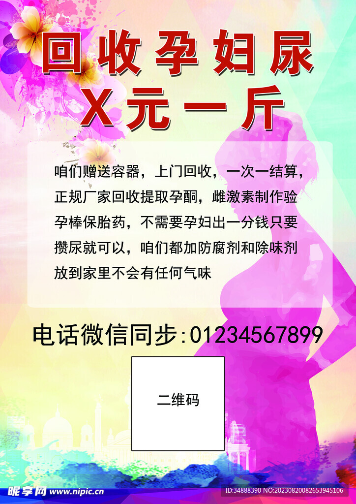 回收孕妇尿