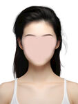 证件照换脸换装模板女艺考