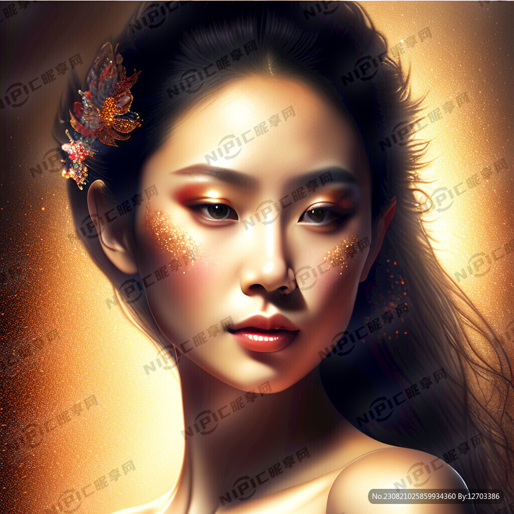 华丽高光闪亮镭射光完美光影绝美