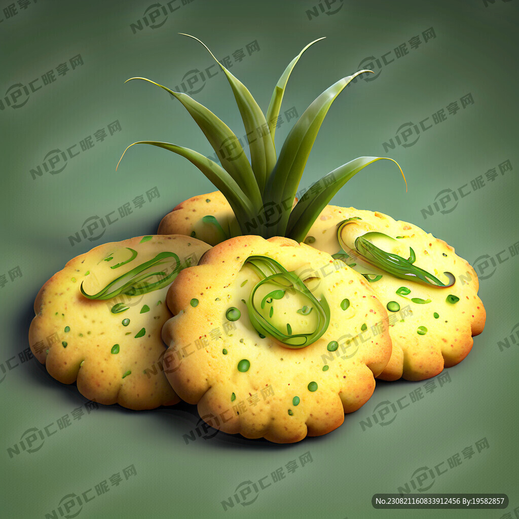 香葱饼干