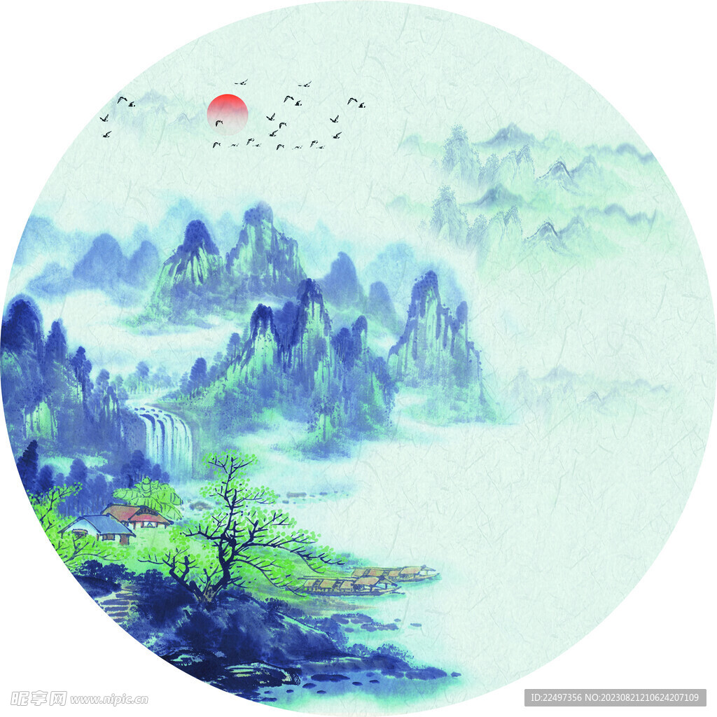 山水画