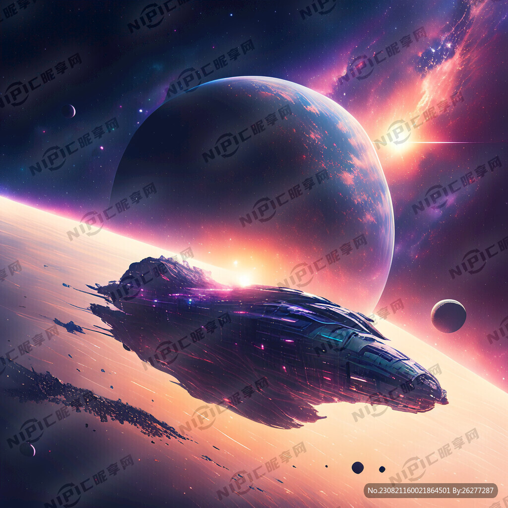 外太空 星空 横版 科幻