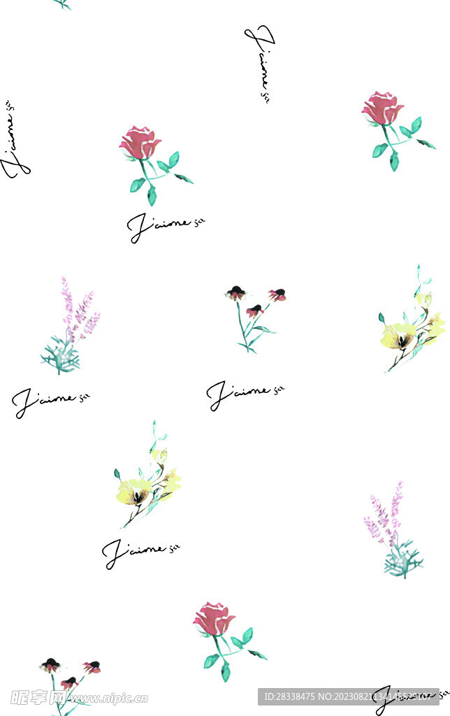 碎花
